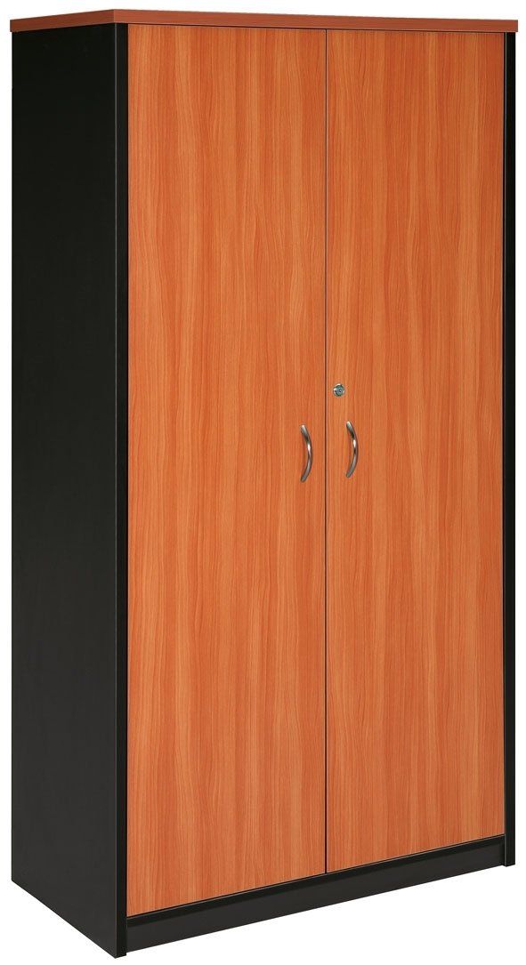 full door stationery cabinet cherry
