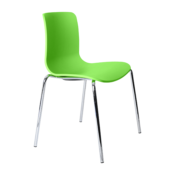 acti chair 4 leg chrome frame