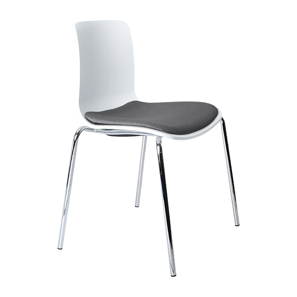 acti chair 4 leg chrome frame
