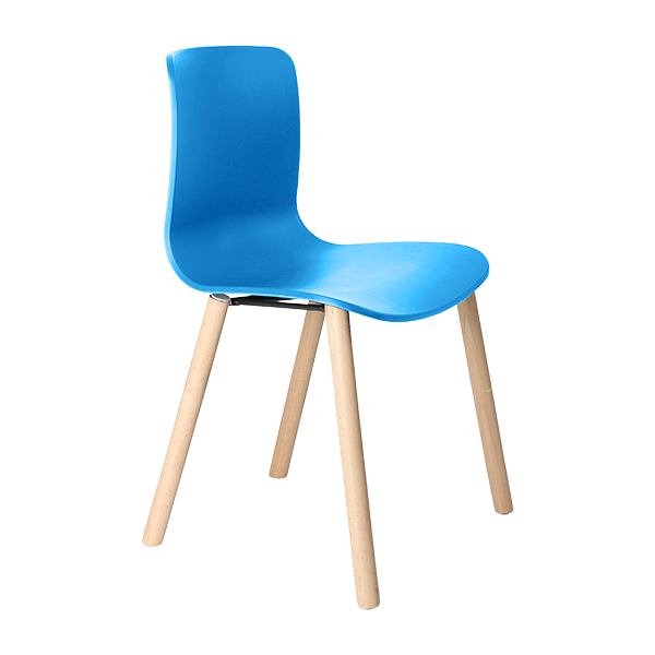acti chair 4 leg beech timber frame