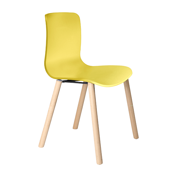 acti chair 4 leg beech timber frame