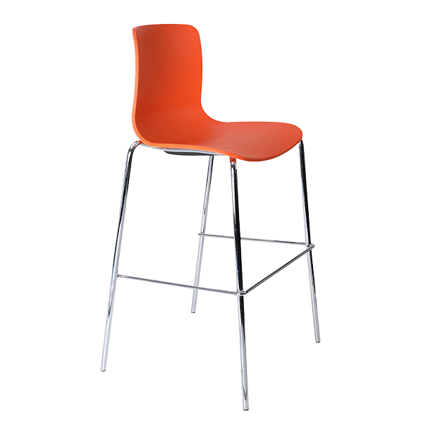 acti stool chrome 4 leg frame