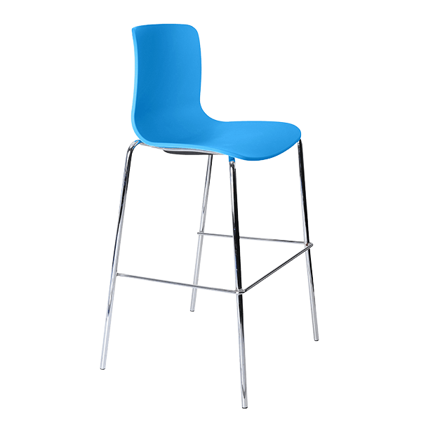 acti stool chrome 4 leg frame