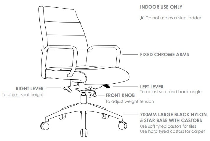 cruz executive chair