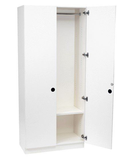 double door cloak cupboard