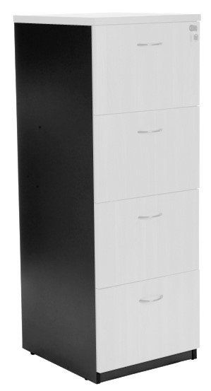 4 drawer filing cabinet white
