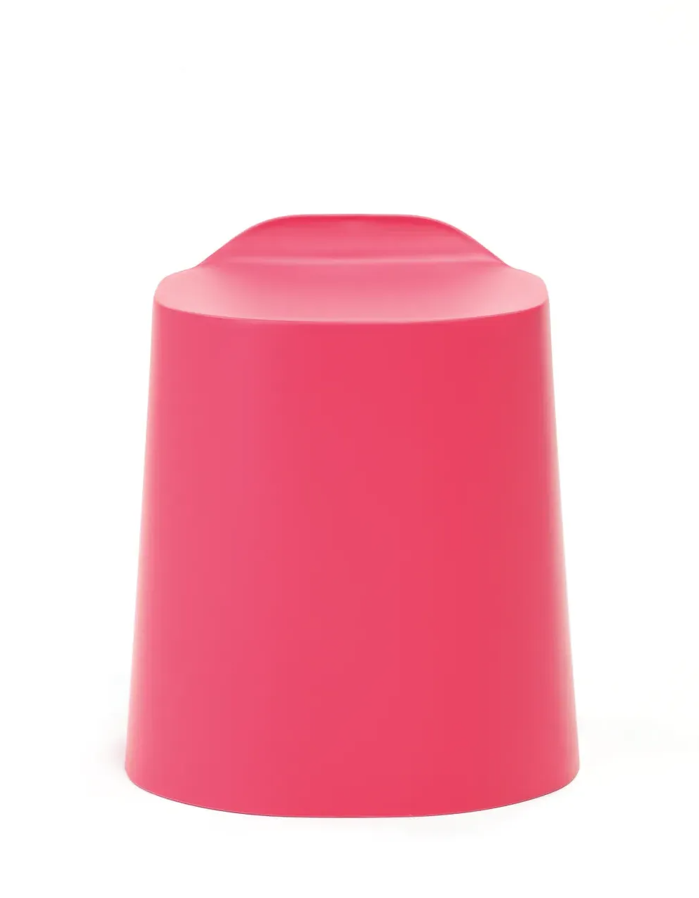 peekaboo stool raspberry red