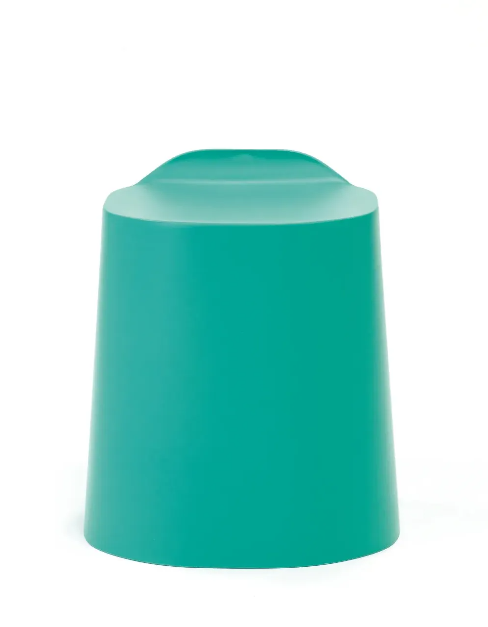 peekaboo stool stone green