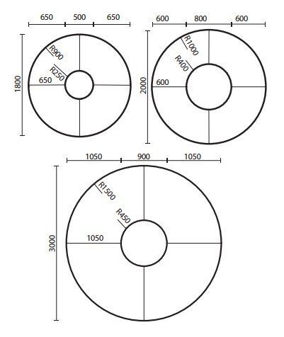 quadrant table