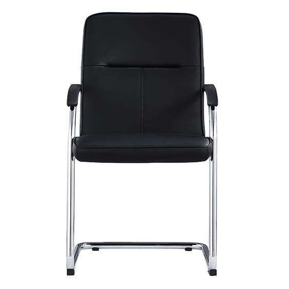 rose visitor chair with cantilever base