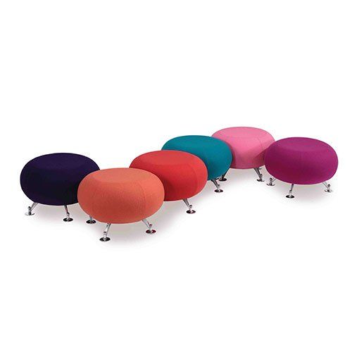 circle colored chairs