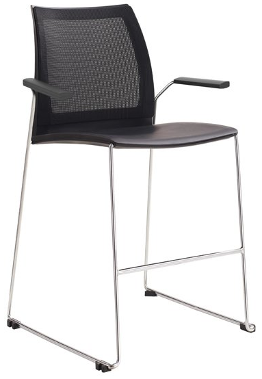 vinn mesh stool with arms
