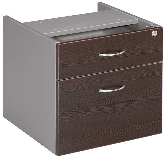 1 drawer 1 file fixed drawer box wenge
