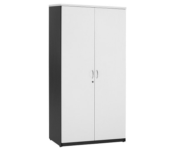 full door stationery cabinet white