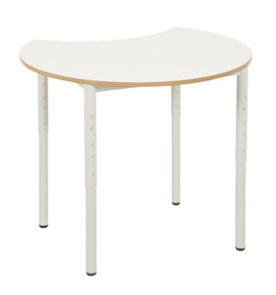 concave table