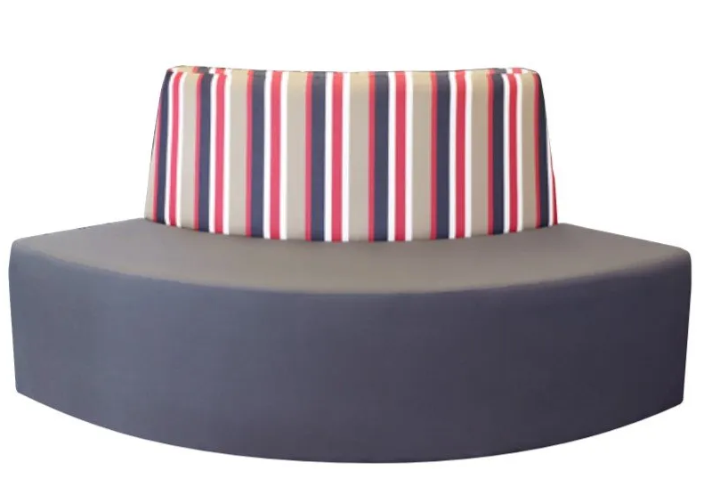 booth lounge curved