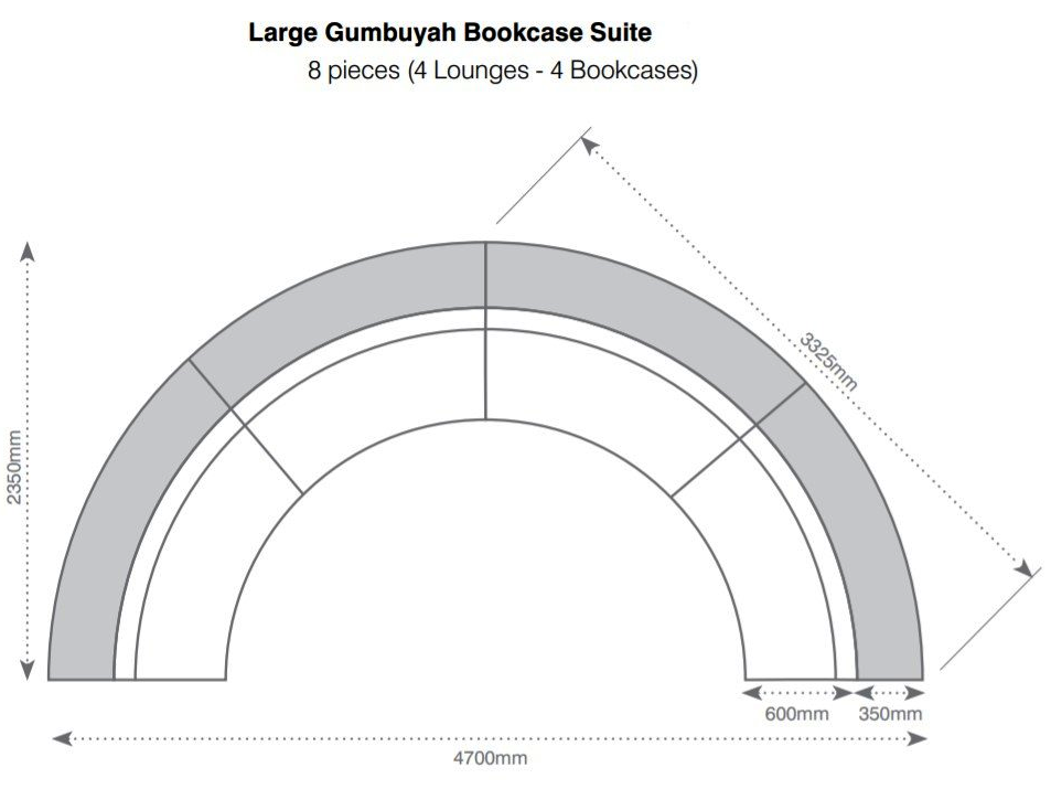gumbuyah bookcase