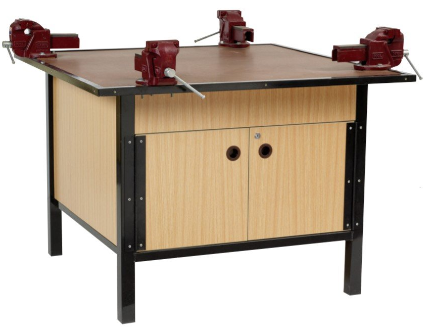 metalwork bench 4 stations