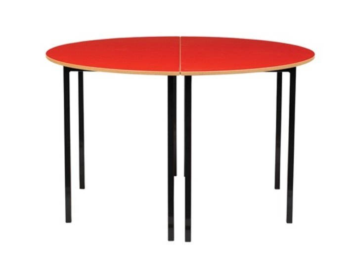 oxford semi-circle table