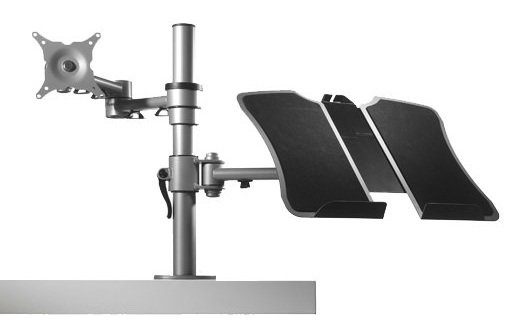 vision dual monitor arm