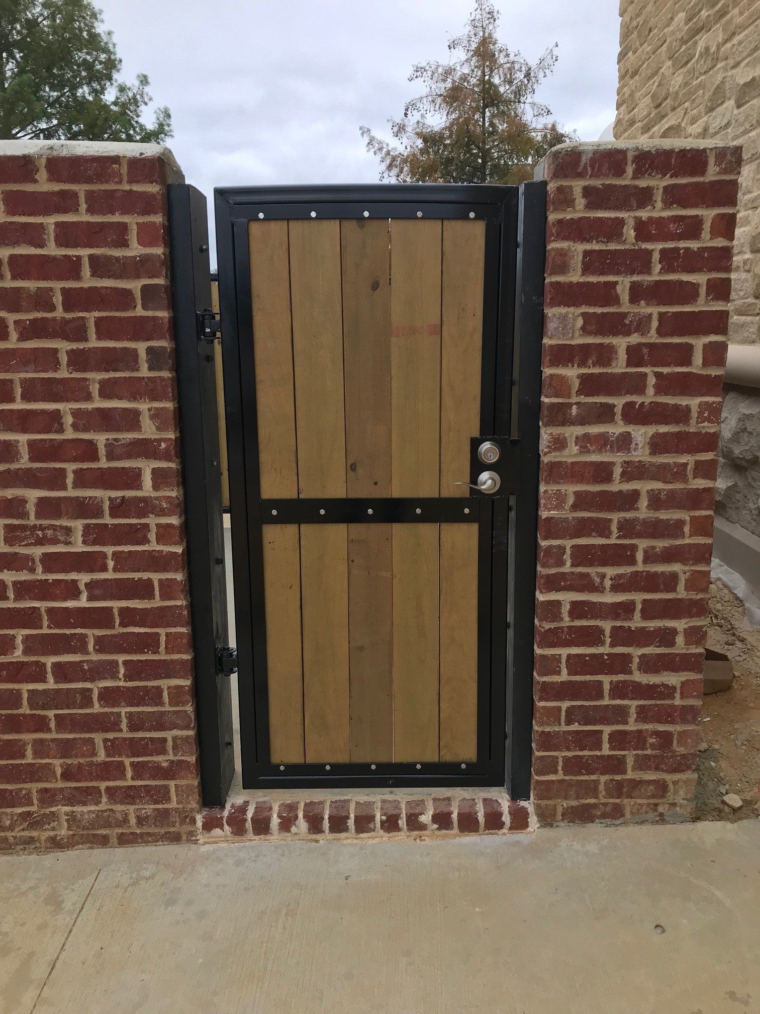 Wooden Door — Columbus, MS — Columbus Fence Company