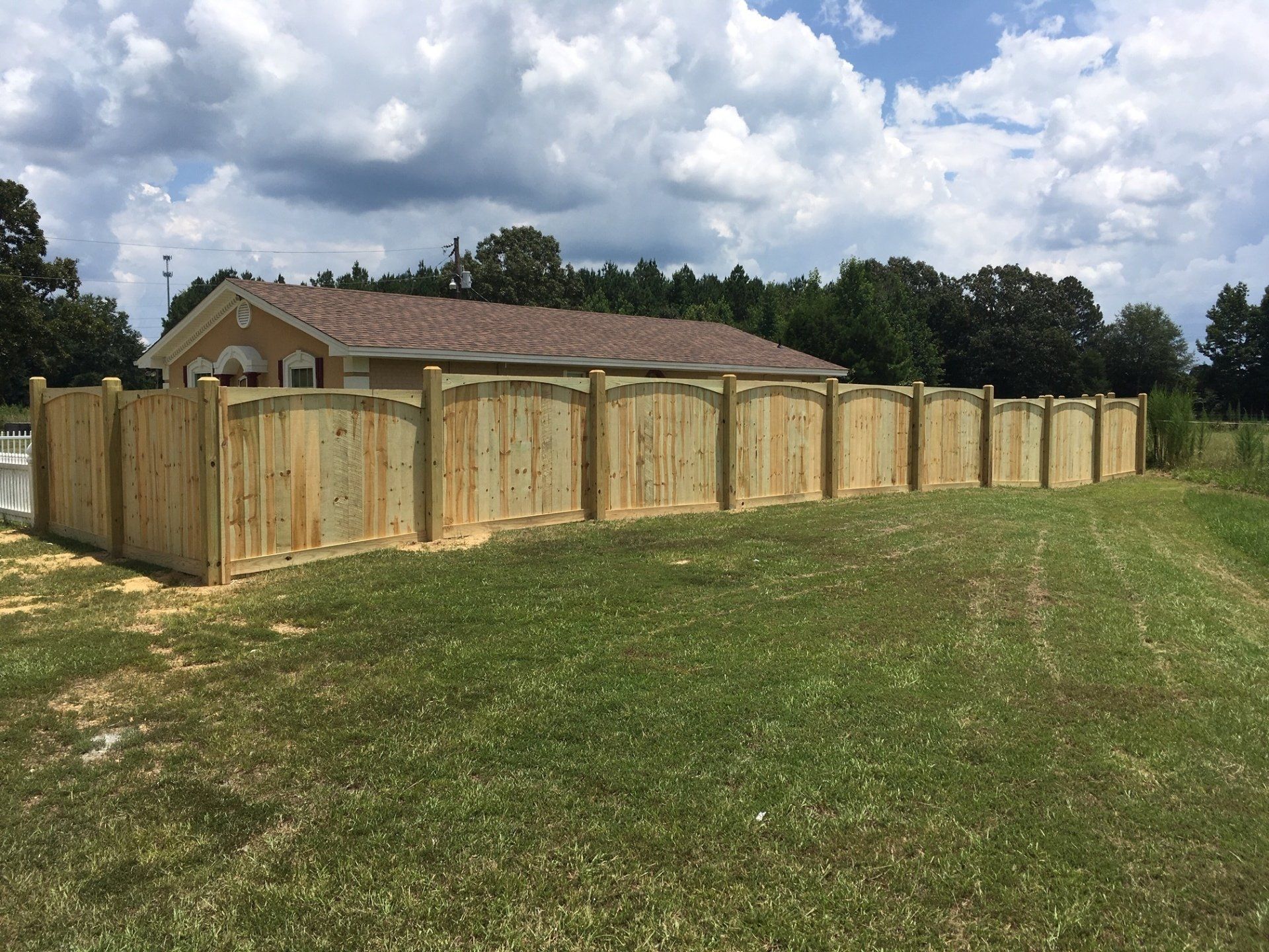 Wooden Fence — Columbus, MS — Columbus Fence Company