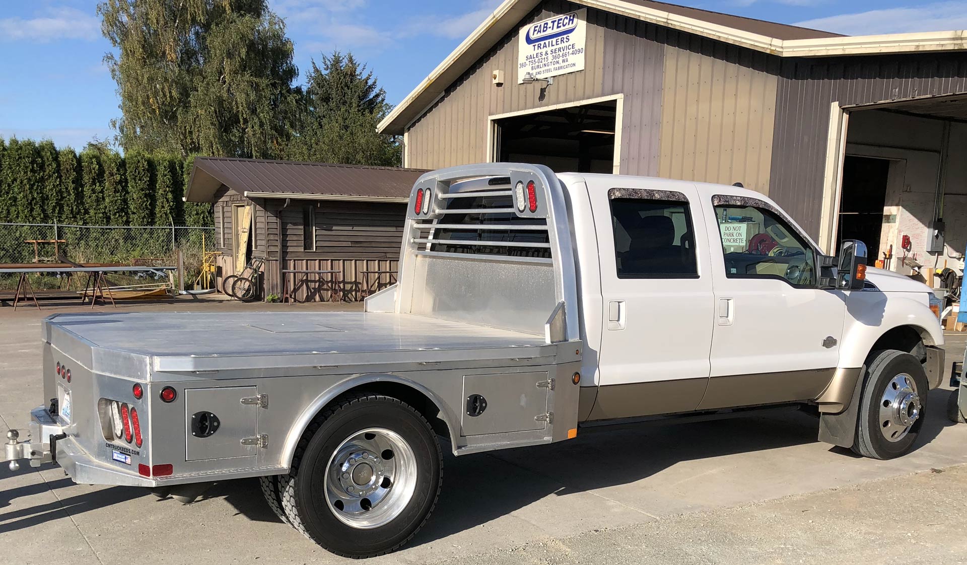 Aluminum Skirted Truck Bed