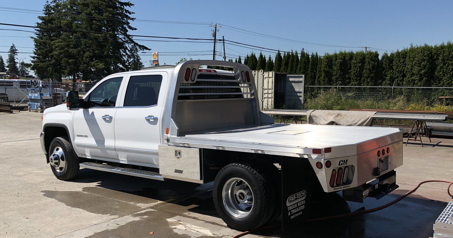 Aluminum RD Model Truck Bed With Protech Boxes