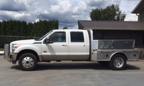 Aluminun Skirted Truck Bed with Protech Box