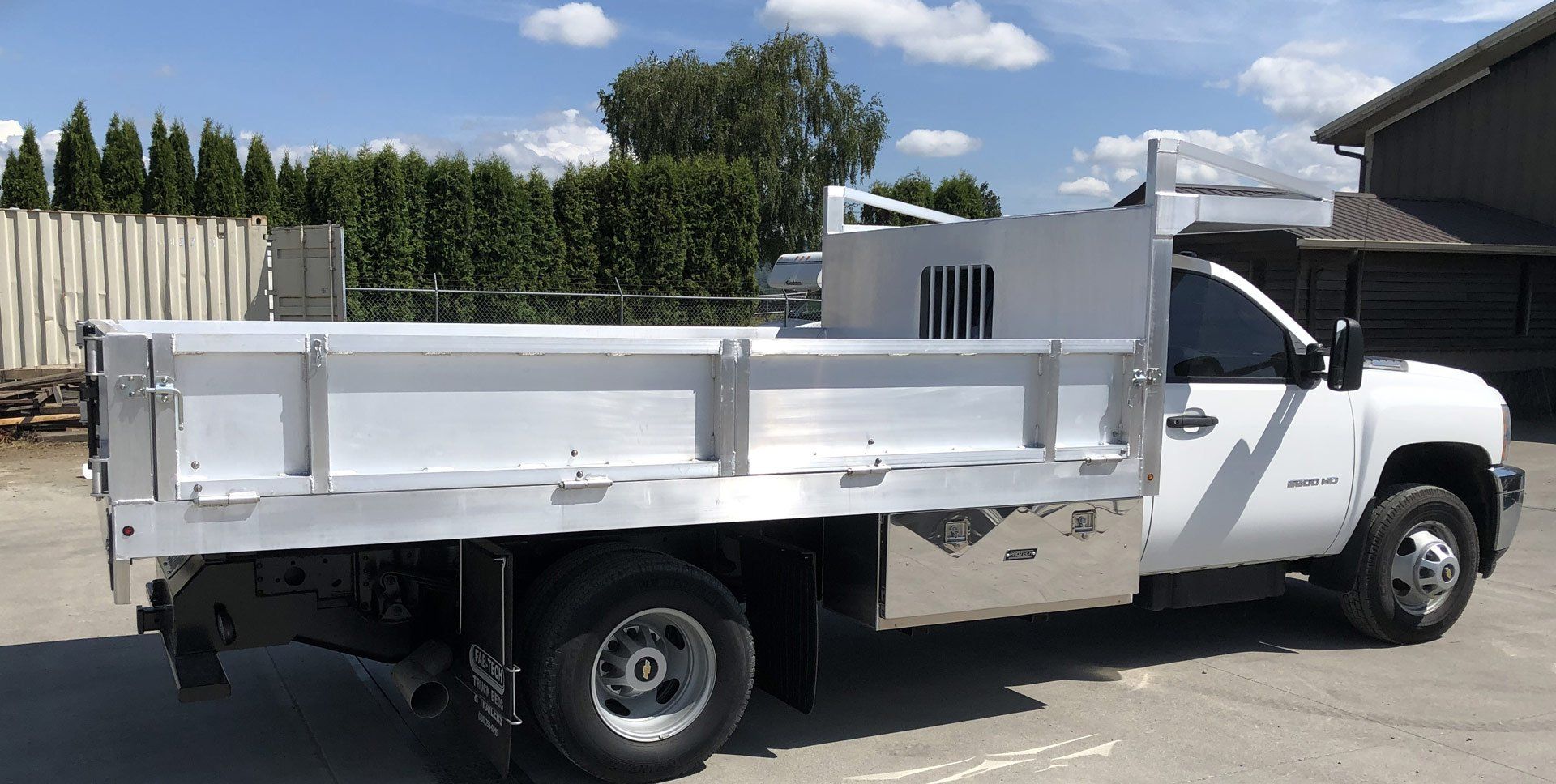 custom dump truck