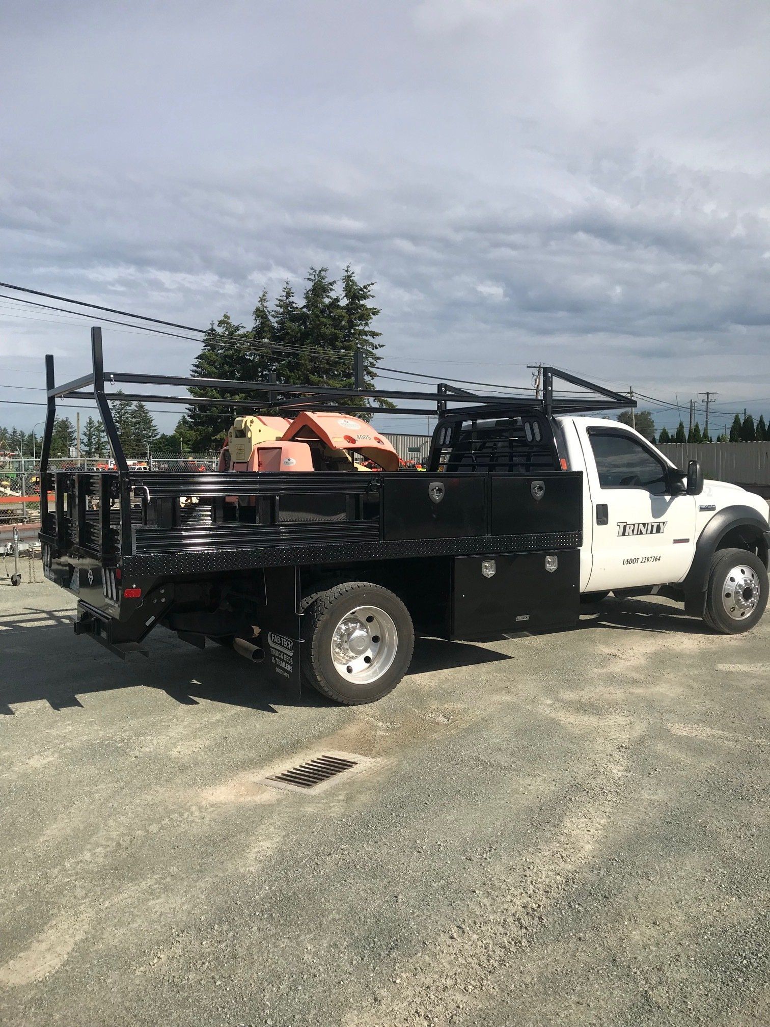 CM 12' Contractor Bed w/ Additional Toolboxes