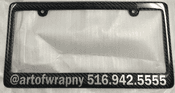 AOW license plate frame