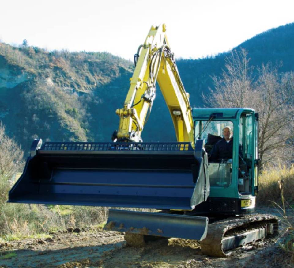macchinario usato per movimentazione terra