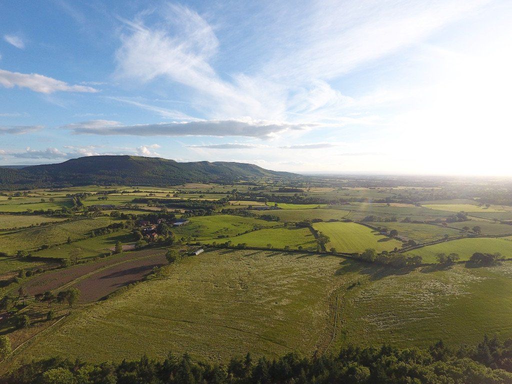 View from Roseberry Topping