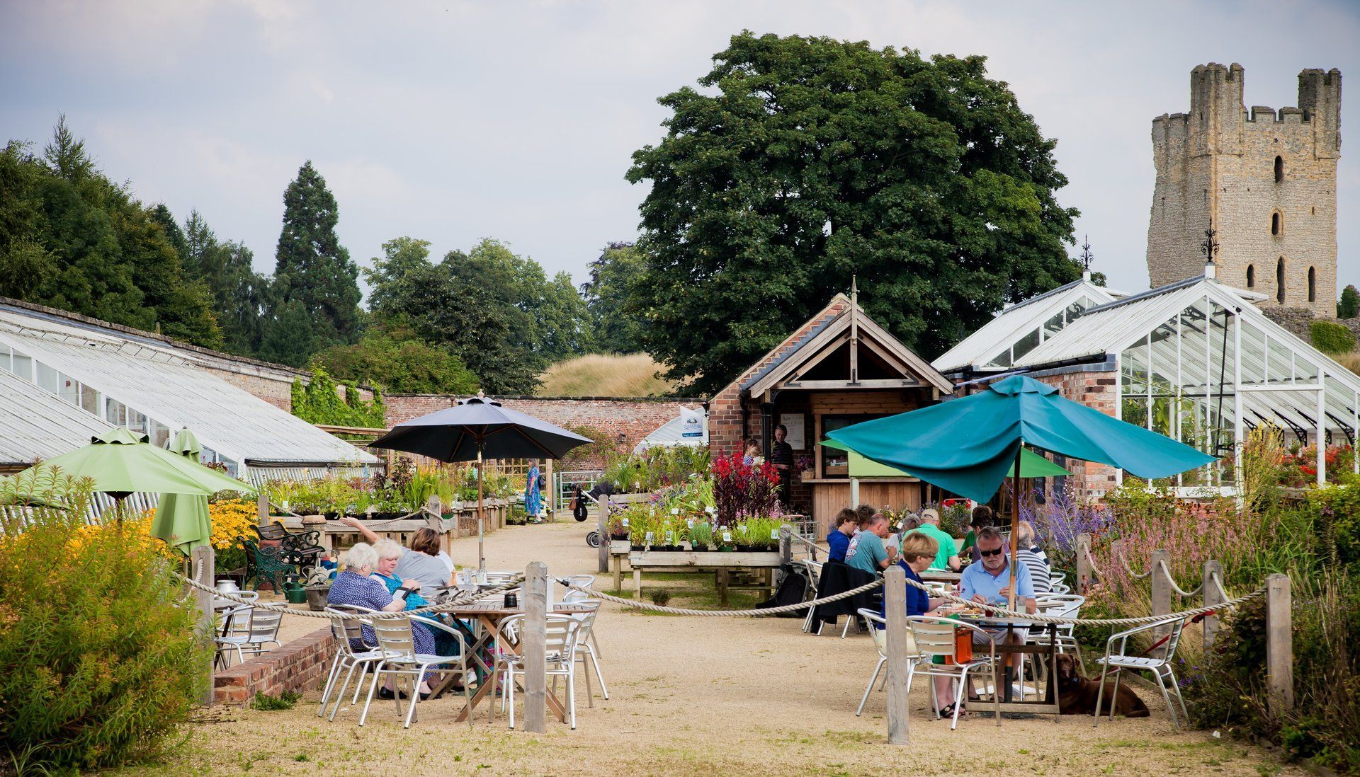 Helmesley Walled Garden cafe