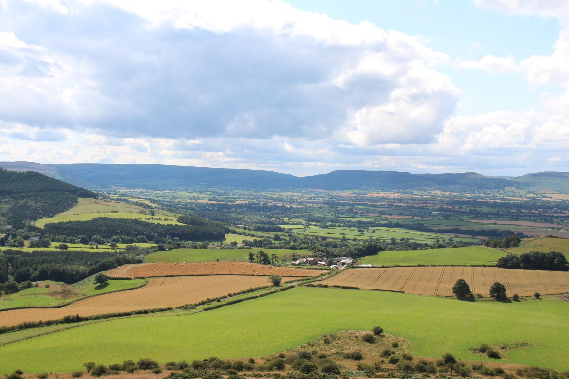 View from Roseberry Topping