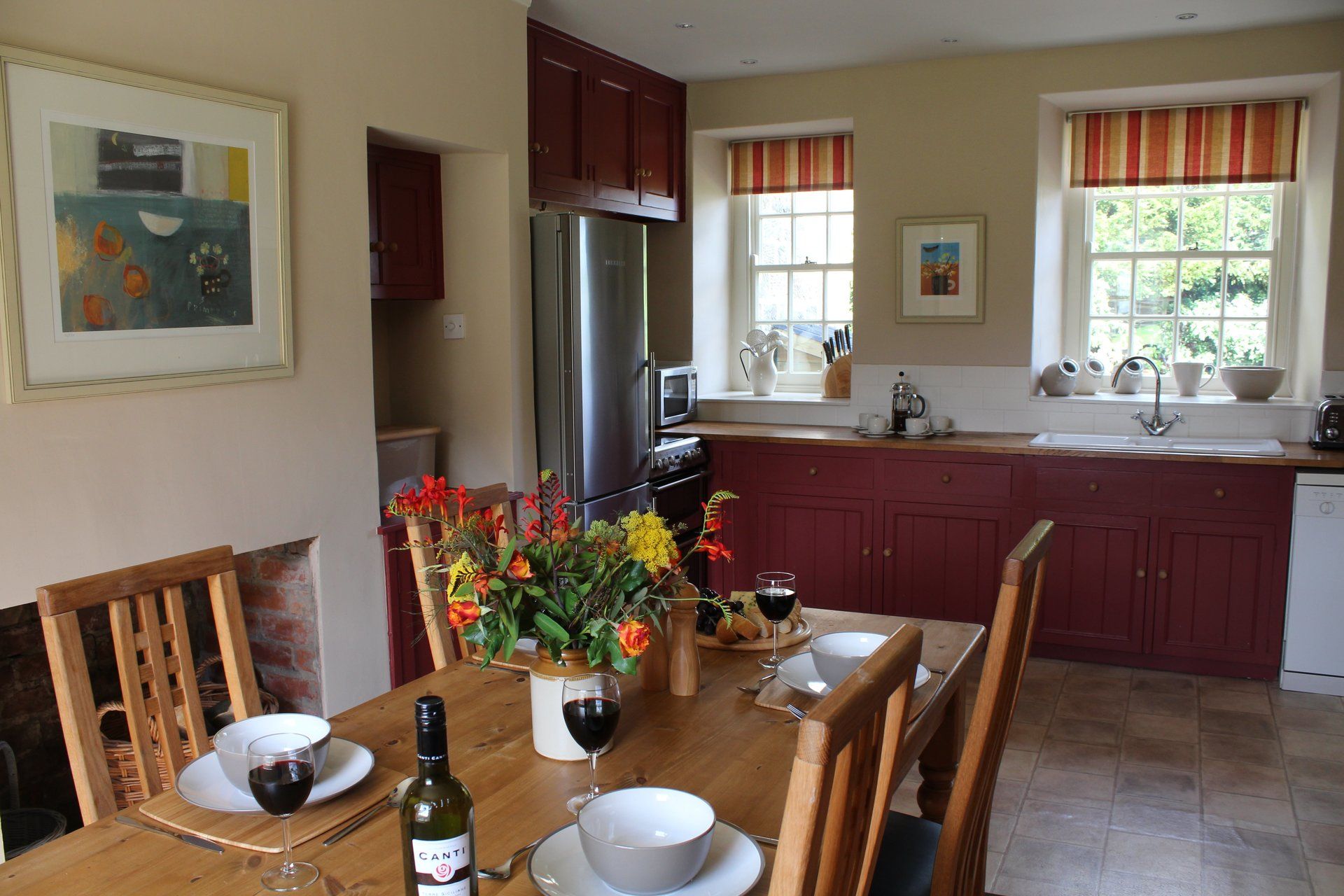 Ingleby Manor Courtyard Cottage kitchen