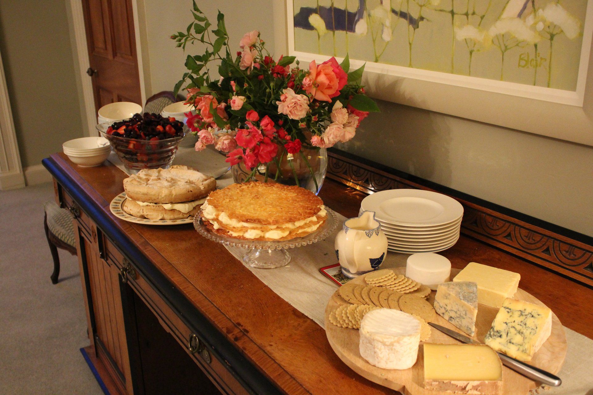 Catering for dinner parties