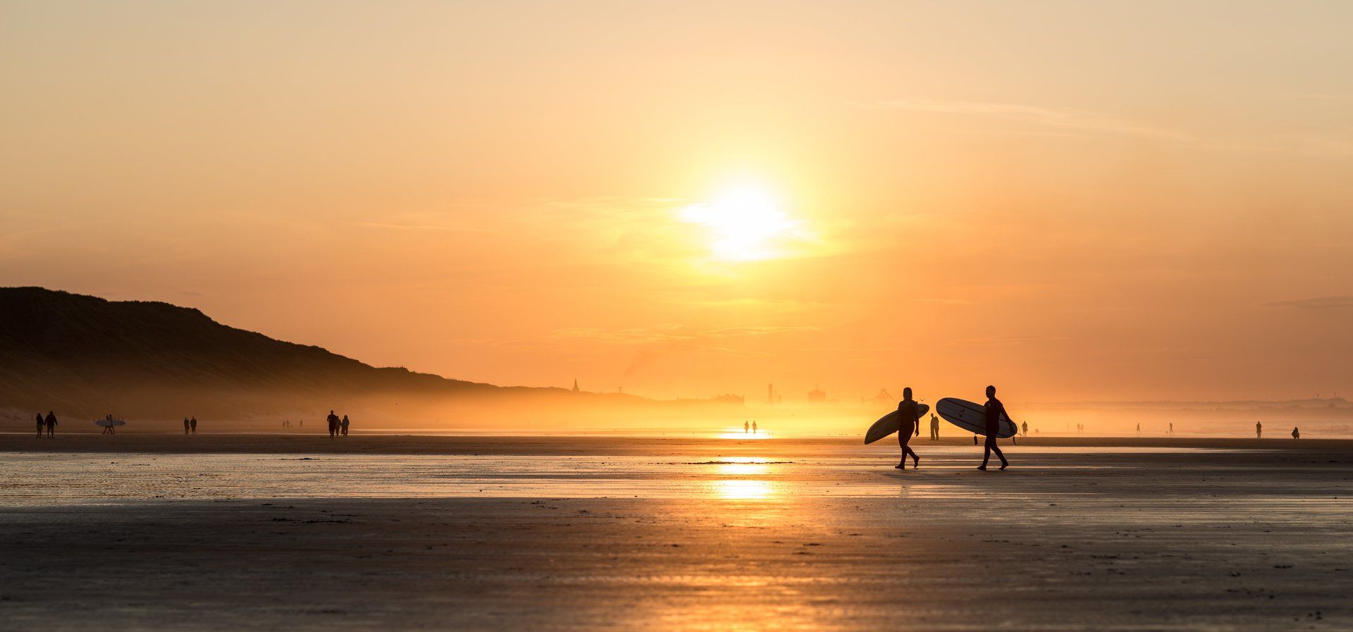 Surfing at Saltburn
