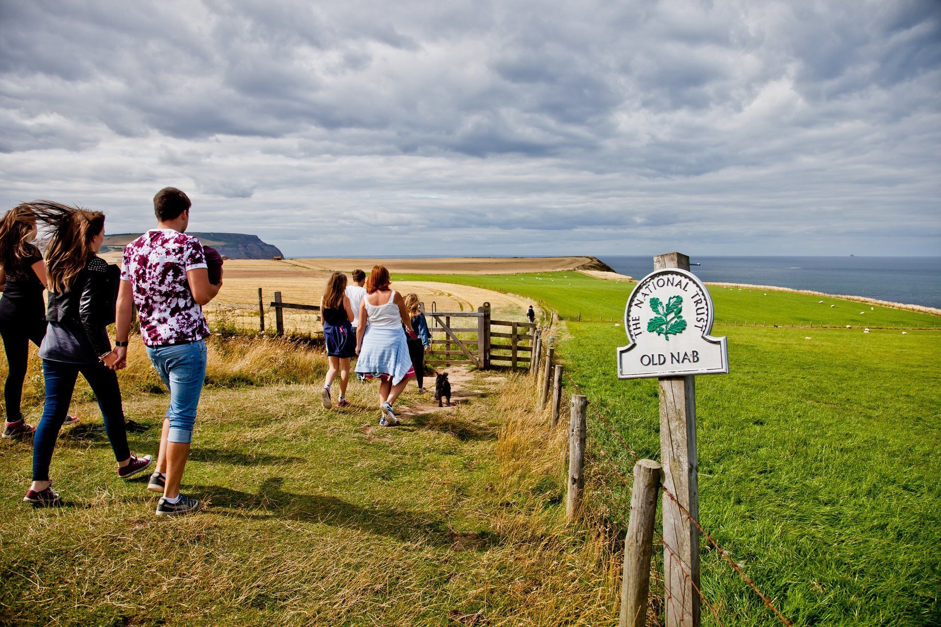 Walking the coast in the North York Moors