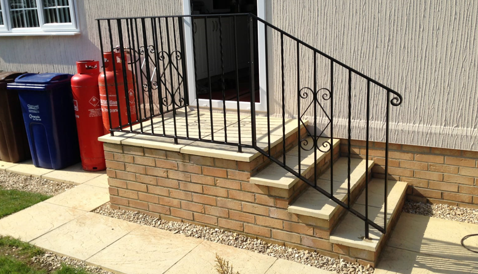 metal railings