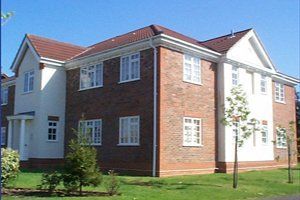 Red brick house