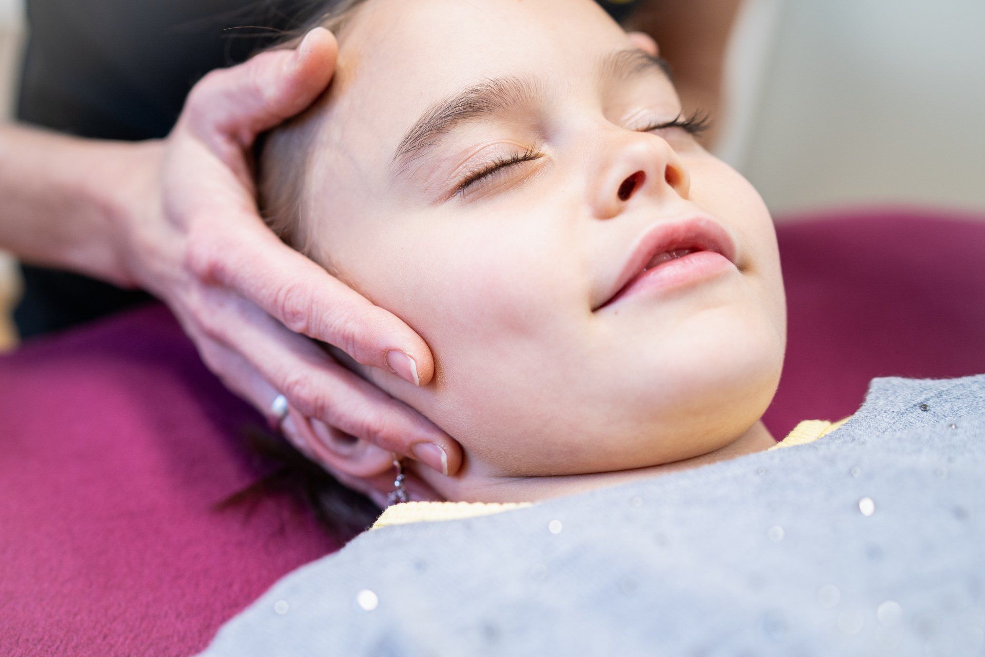 Nora Giger, MSPhT bei der Physiotherapie.