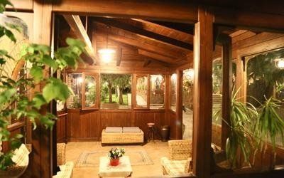 La sala da pranzo