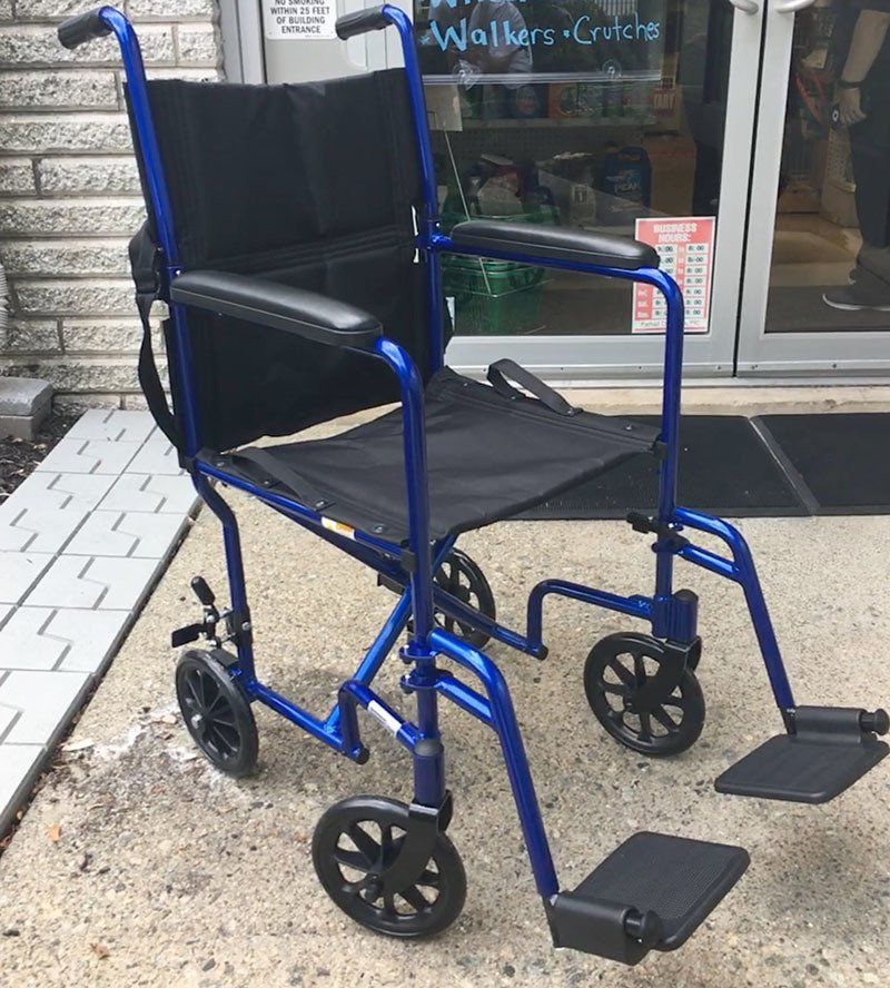 Lightweight Transport Wheelchair — Wayne, NJ — ValuRX Pharmacy Lightweight Transport Wheelchair — Wayne, NJ — ValuRX Pharmacy