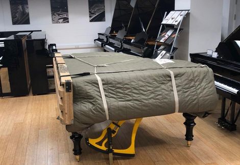secure piano storage
