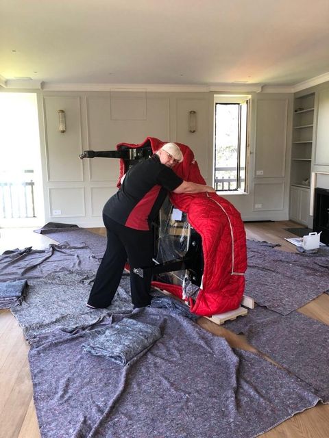 Right equipment for piano moving