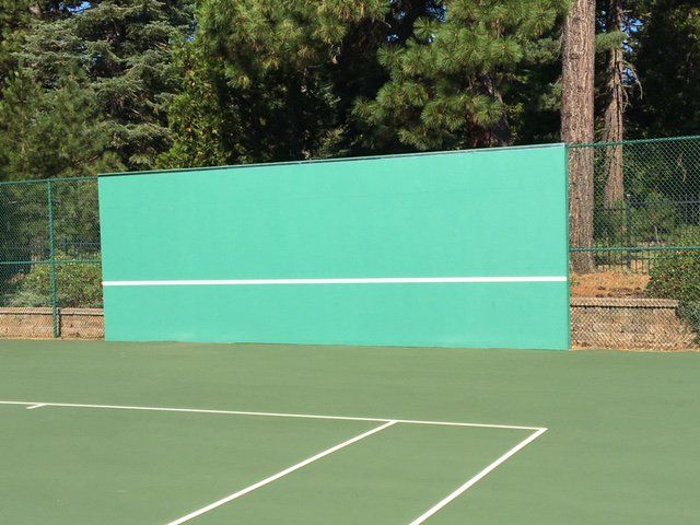 Tennis courts