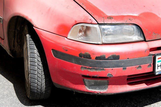 Red Car — Chicago Heights, IL — Big Daddy Scrap