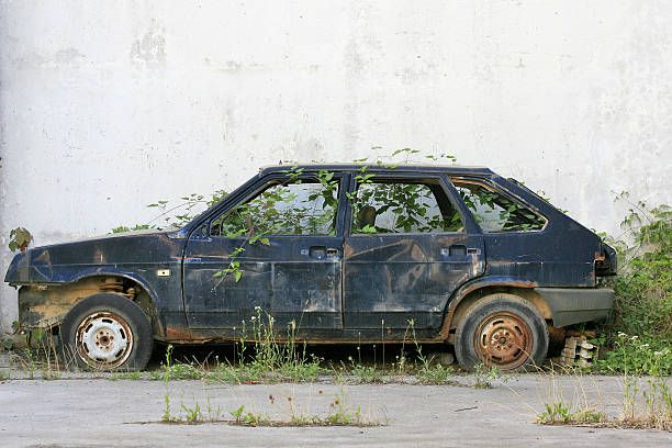 Discarded Old Car — Bradley, IL — BigDaddy Scrap Discarded Old Car — Bradley, IL — BigDaddy Scrap